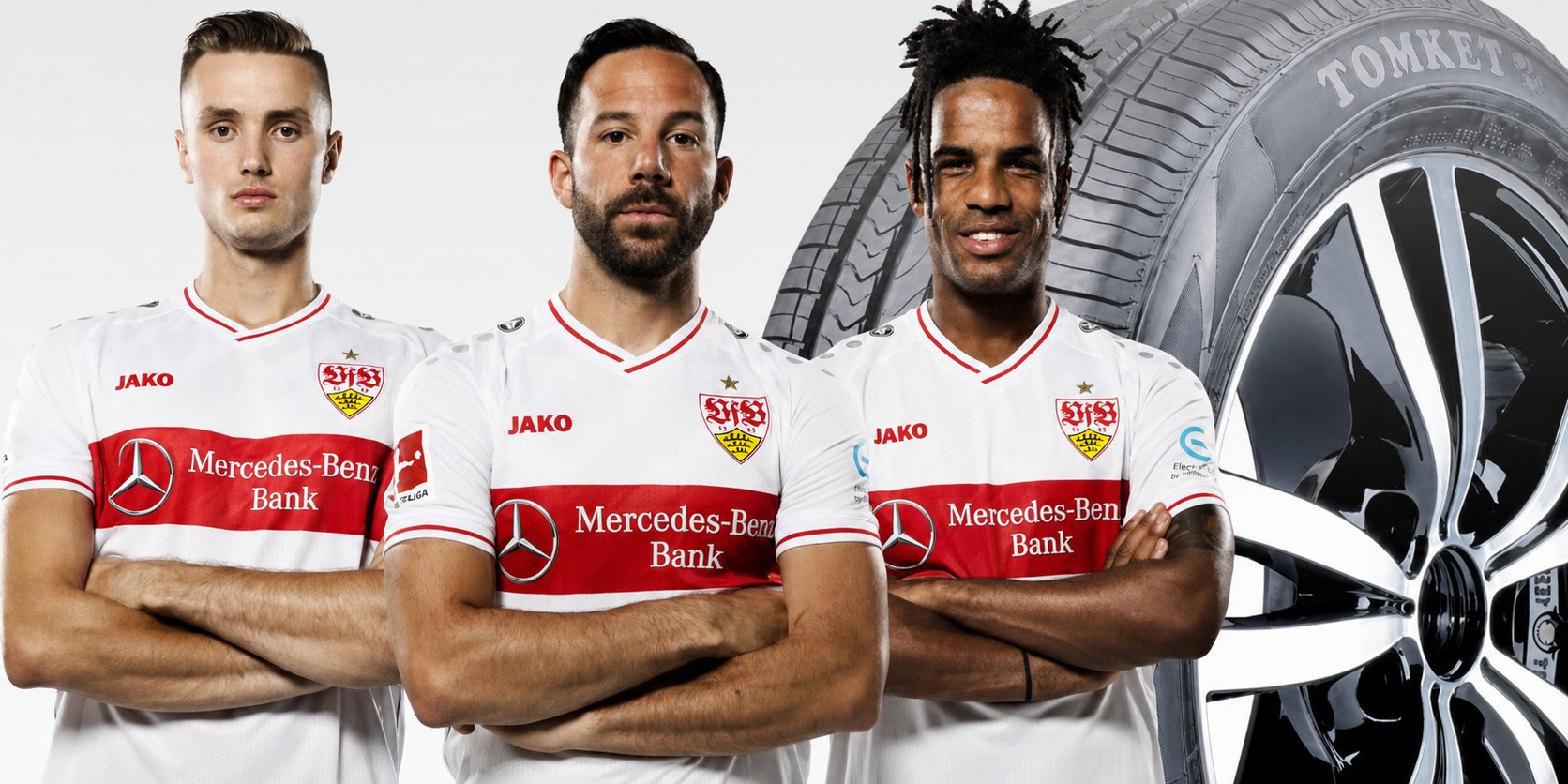 TOMKET partnership banner for VfB Stuttgart